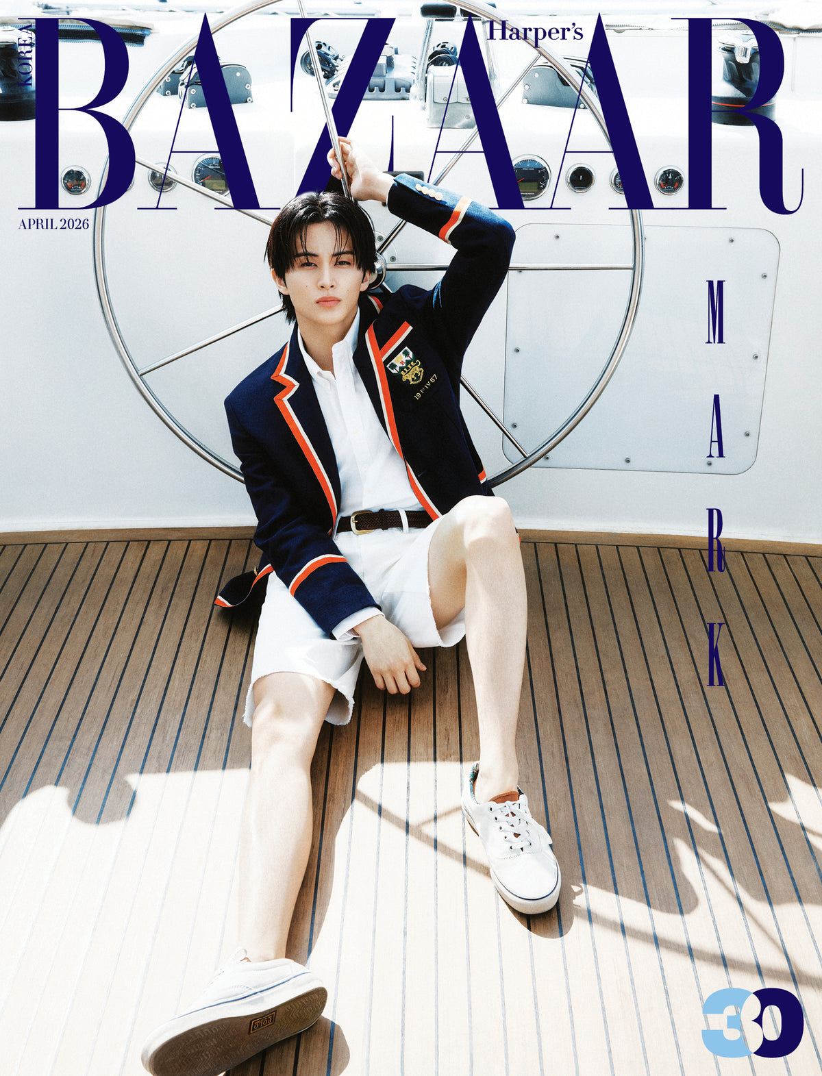 NCT MARK - BAZZAR MAGAZINE APRIL 2026 ISSUE COVER C - COKODIVE