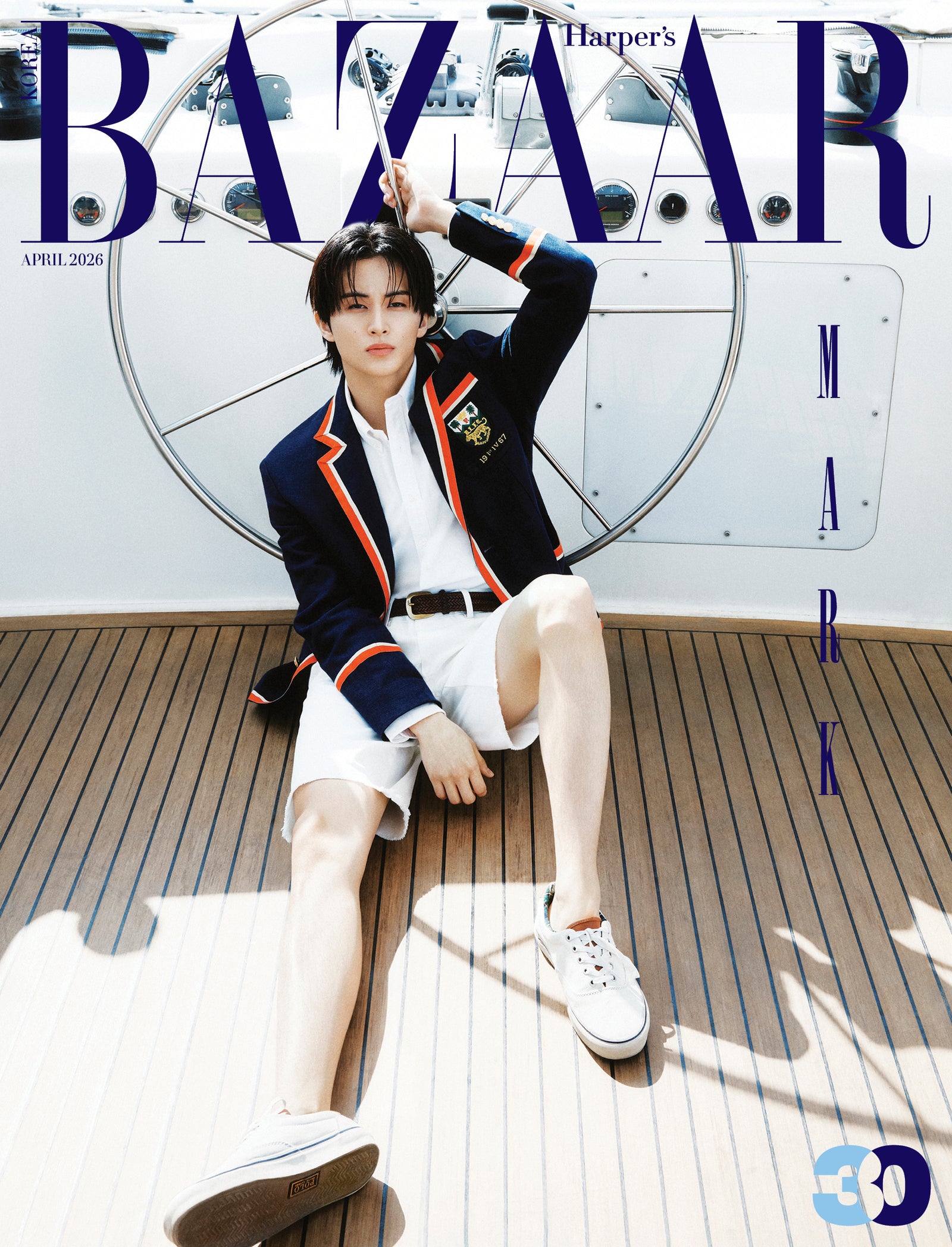 NCT MARK - BAZZAR MAGAZINE APRIL 2026 ISSUE COVER C - COKODIVE