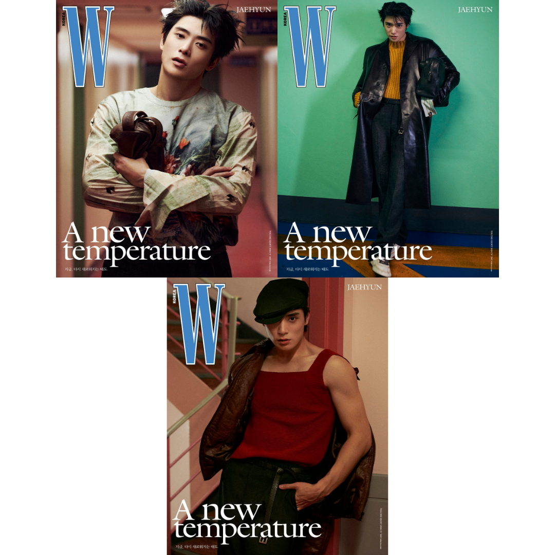 NCT JAEHYUN - W MAGAZINE VOLUME 8 ISSUE COVER SET - COKODIVE