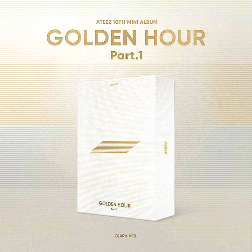 ATEEZ - GOLDEN HOUR : PART.1 10TH MINI ALBUM PHOTOBOOK DIARY VER. - COKODIVE
