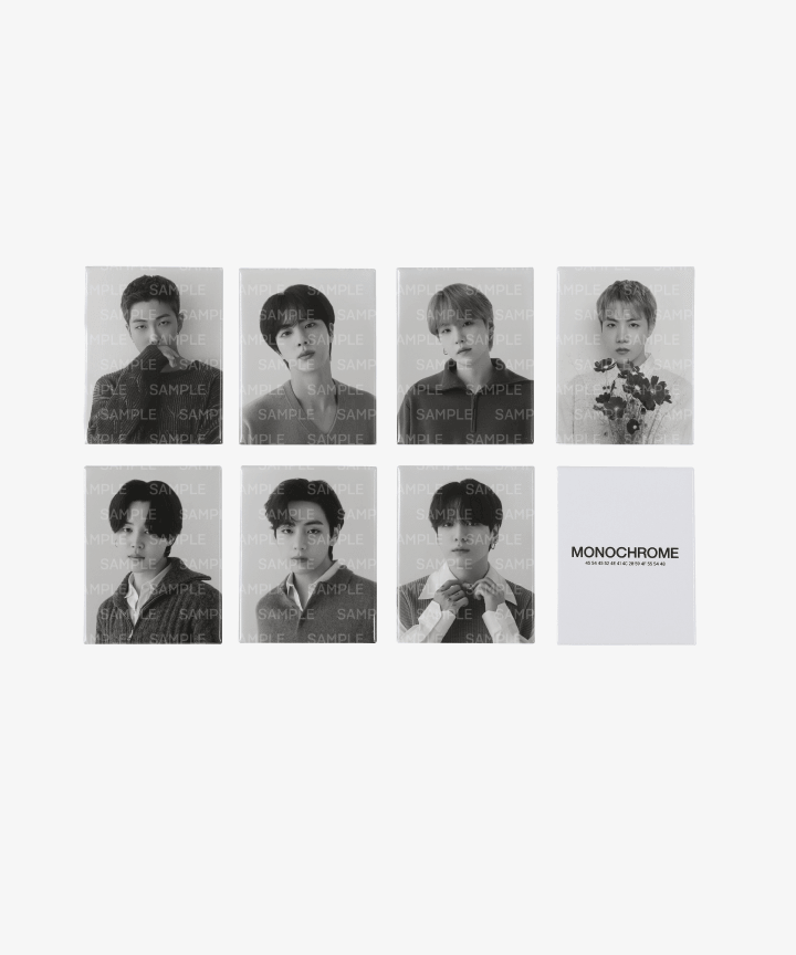 BTS - POP UP : MONOCHROME OFFICIAL MD MAGNET SET | COKODIVE BTS - POP UP : MONOCHROME OFFICIAL MD MAGNET SET | COKODIVE