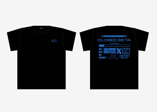 XDINARY HEROES - CONCEPT <Closed ♭eta: v6.0> OFFICIAL MD T-SHIRT