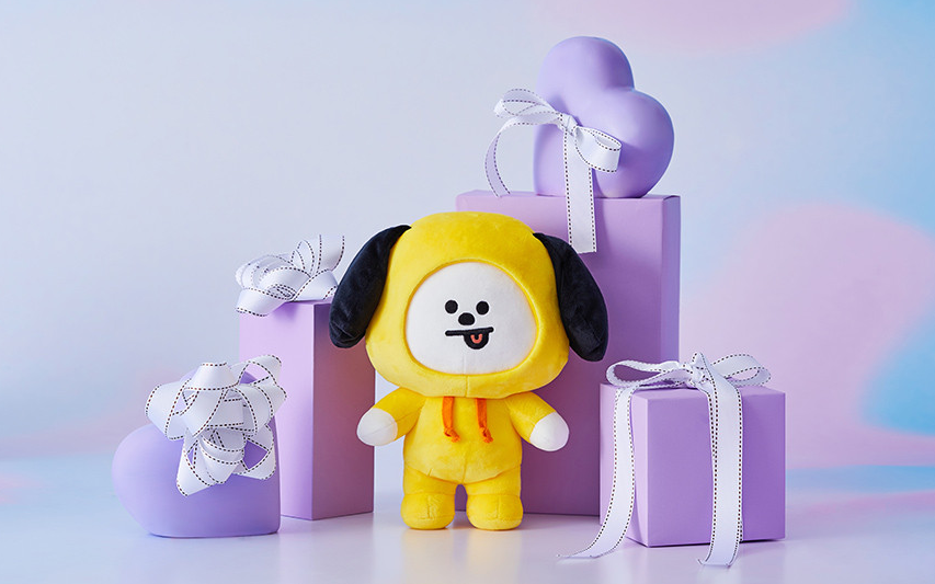 Chimmy Bt21 Jumbo Standing Doll Rj Rj Plush Jumbo Standing Doll
