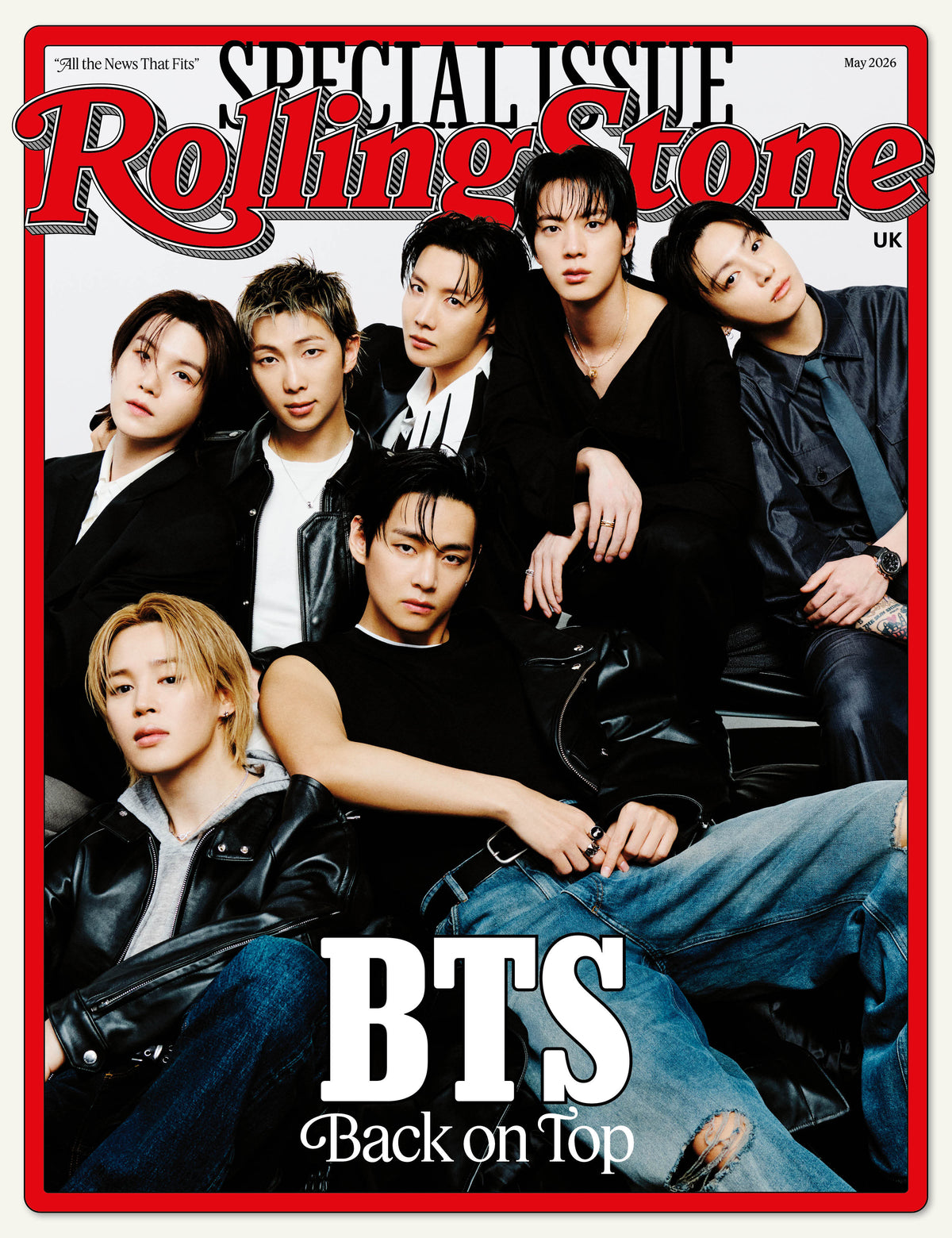 BTS - ROLLING STONE UK MAGAZINE MAY ISSUE COVER - COKODIVE