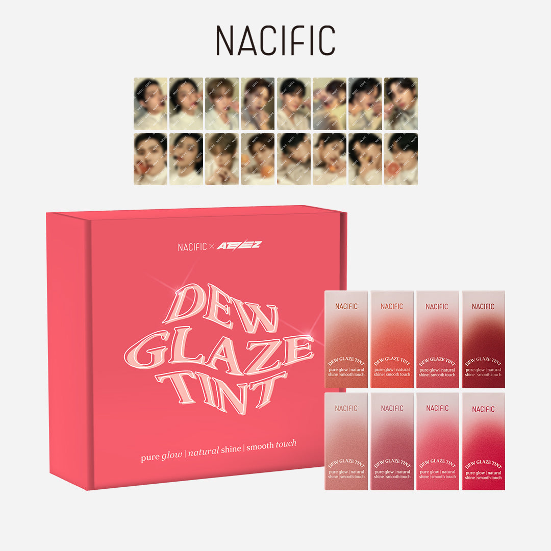 ATEEZ X NACIFIC DEW GLAZE TINT SET - COKODIVE