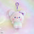 BT21 MINI RAINBOW PLUSH KEYRING - COKODIVE