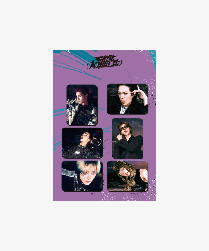 P1HARMONY - KILLIN' IT OFFICIAL MD PHOTO MAGNET - COKODIVE