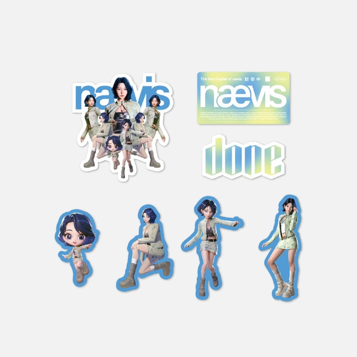 NAEVIS - DONE OFFICIAL MD STICKER SET - COKODIVE