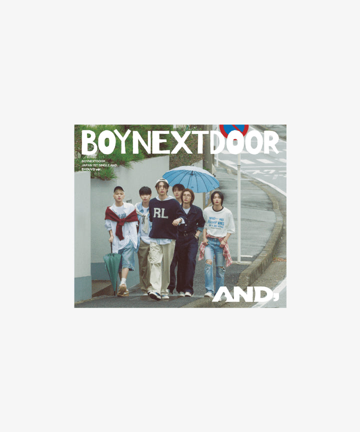 BOYNEXTDOOR - AND, JAPAN 1ST SINGLE ALBUM WEVERSE GIFT VER LIMITED EDITION A