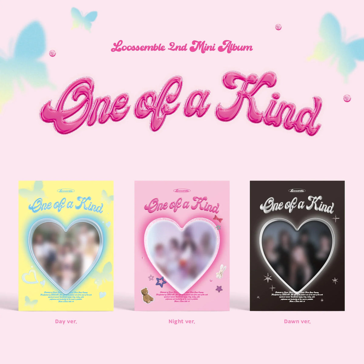 LOOSSEMBLE - ONE OF A KIND 2ND MINI ALBUM STANDARD RANDOM (LIMITED EDITION: CHOOSE YOUR PHOTOCARD) - COKODIVE