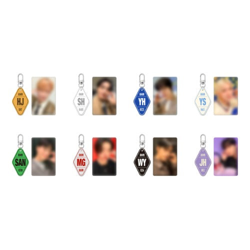 ATEEZ - 8ROOM 7TH ANNIVERSARY POP-UP OFFICIAL MD 8ROOM KEYRING - COKODIVE