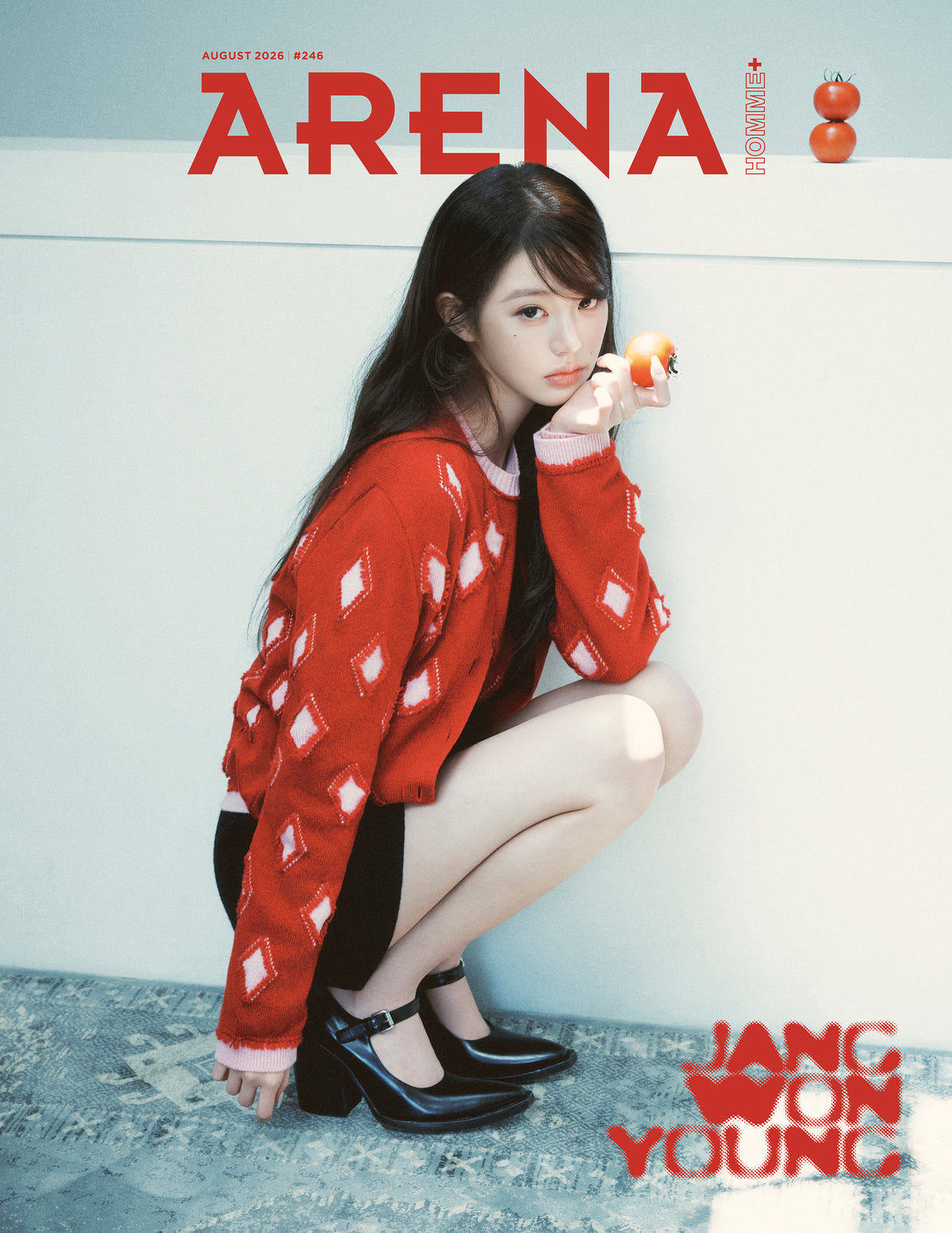 IVE JANG WON YOUNG - ARENA MAGAZINE 2026 AUGUST ISSUE COVER B - COKODIVE