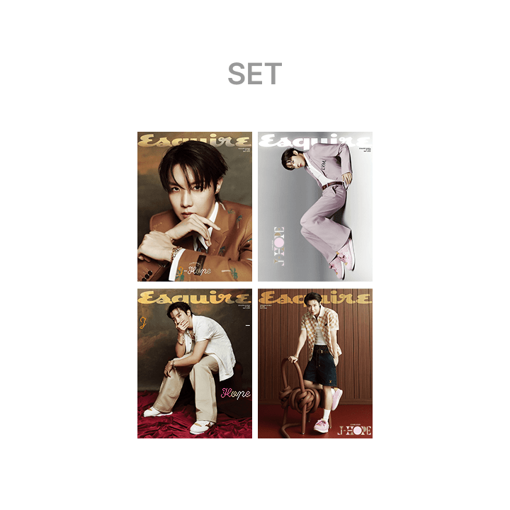 BTS J-HOPE - ESQUIRE MAGAZINE 2026 MAY COVER SET - COKODIVE