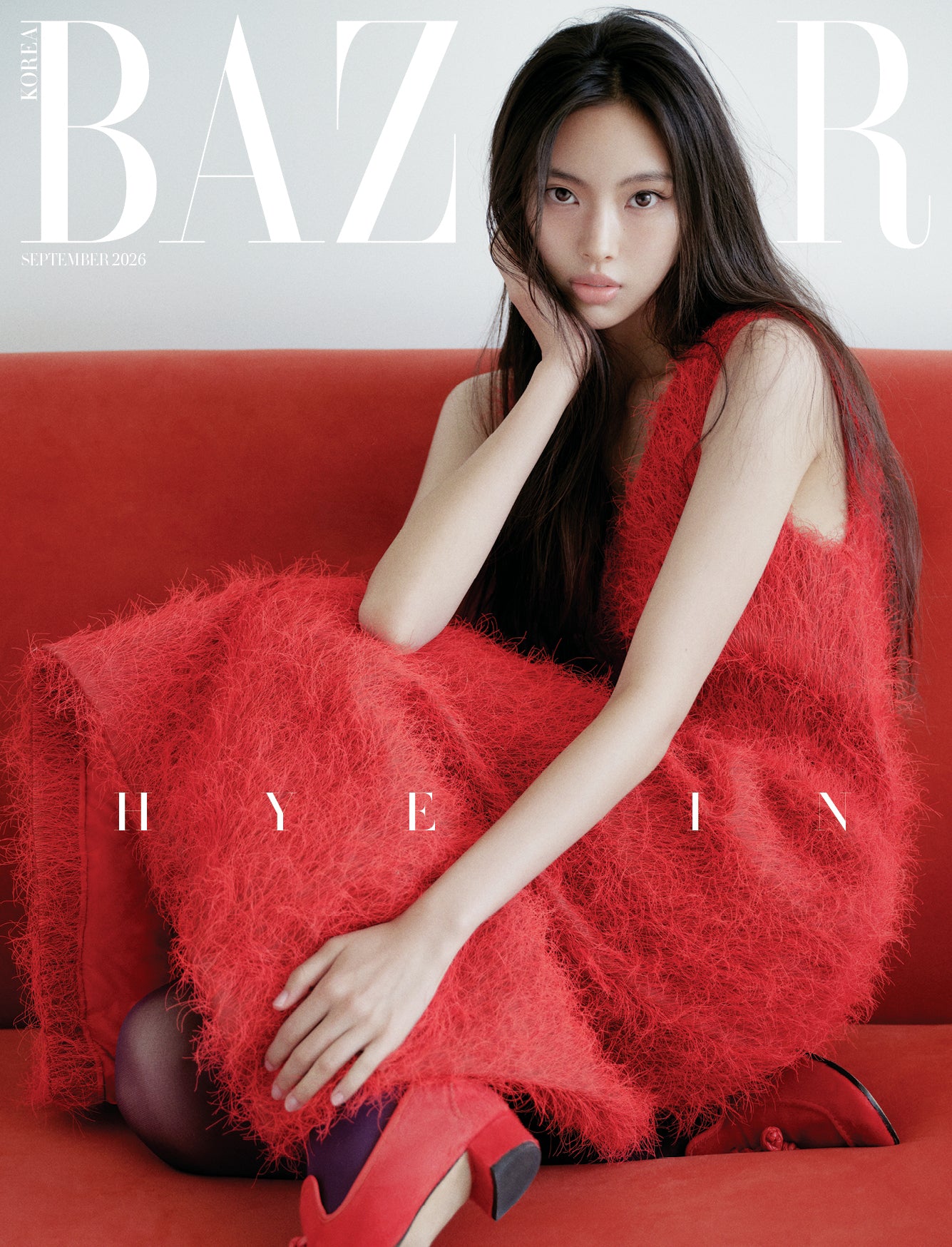 NEWJEANS HYEIN - BAZAAR MAGAZINE 2026 SEPTEMBER ISSUE COVER D - COKODIVE