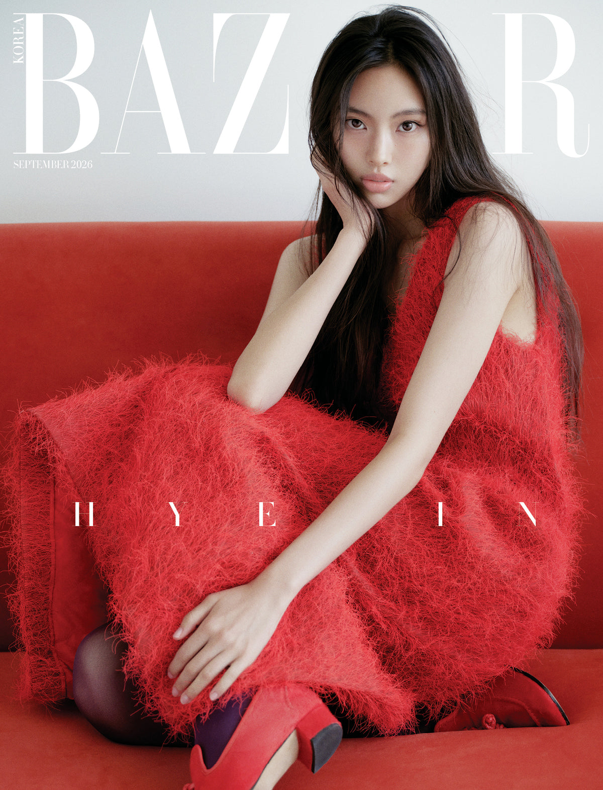 NEWJEANS HYEIN - BAZAAR MAGAZINE 2026 SEPTEMBER ISSUE COVER D - COKODIVE