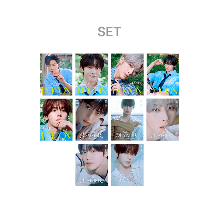 AND2BLE - DICON VOLUME N35 AND THE SUMMER WEVERSE SHOP GIFT A+B TYPE SET - COKODIVE