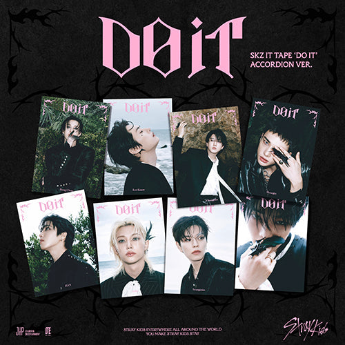 STRAY KIDS - DO IT SKZ IT TAPE ALBUM ACCORDION VER SET