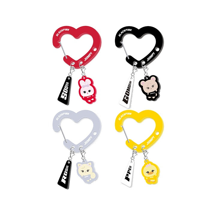 BLACKPINK - JUMP OFFICIAL MD CHARACTER ACRYLIC CARABINER KEYRING