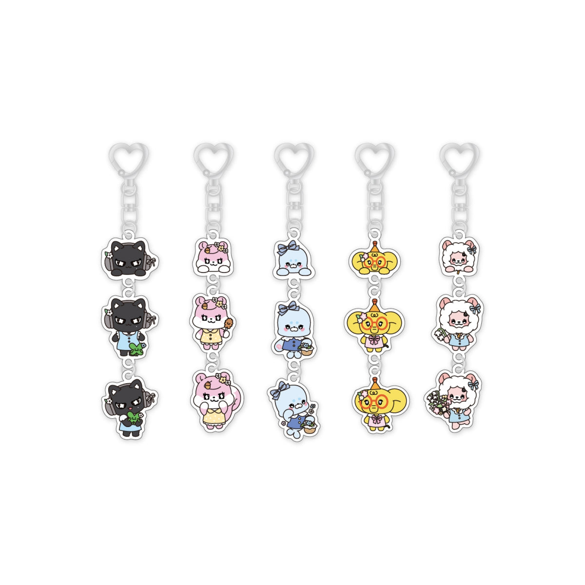 RESCENE - SCENT ARCHIVE : MEMORIES OF RESCENE POP UP OFFICIAL MD ACRYLIC CHAIN KEYRING - COKODIVE