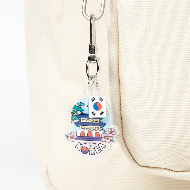 ACRYLIC CHARM KEYRING KOREA - COKODIVE