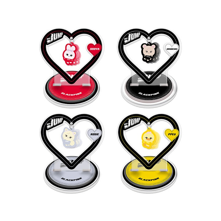 BLACKPINK - JUMP OFFICIAL MD CHARACTER SPINNING ACRYLIC STAND - COKODIVE