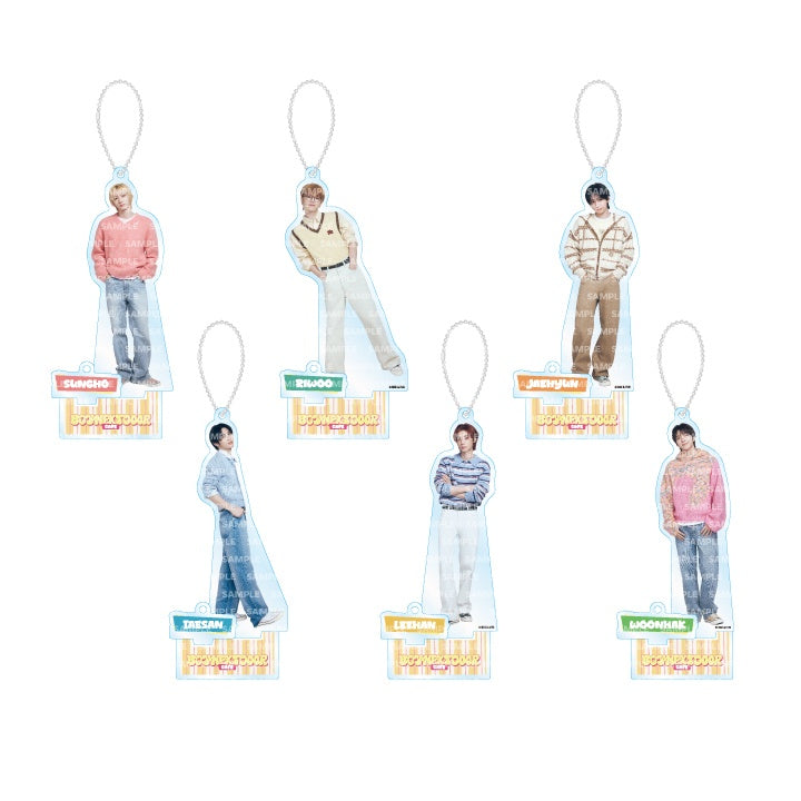 BOYNEXTDOOR - BOYNEXDOOR CAFE 2026 JAPAN OFFICIAL MD ACRYLIC STAND KEY HOLDER - COKODIVE