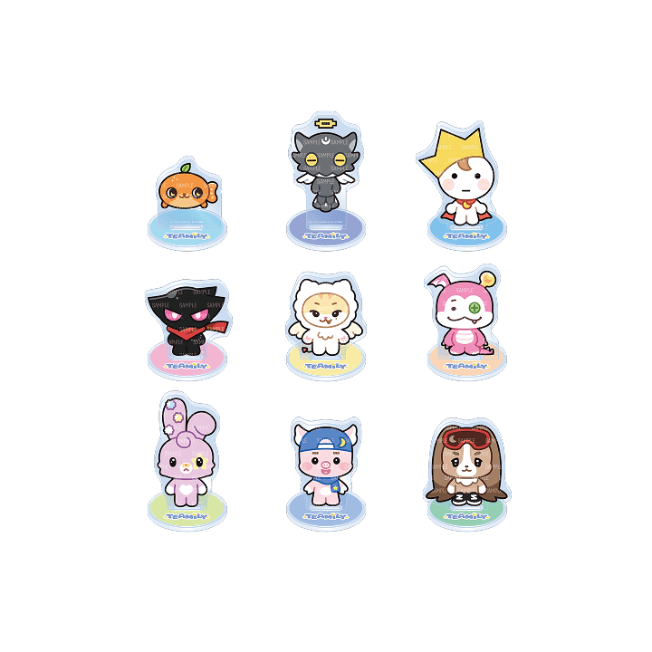 &TEAM - TEAMILY OFFICIAL MD ACRYLIC STAND (RANDOM) - COKODIVE