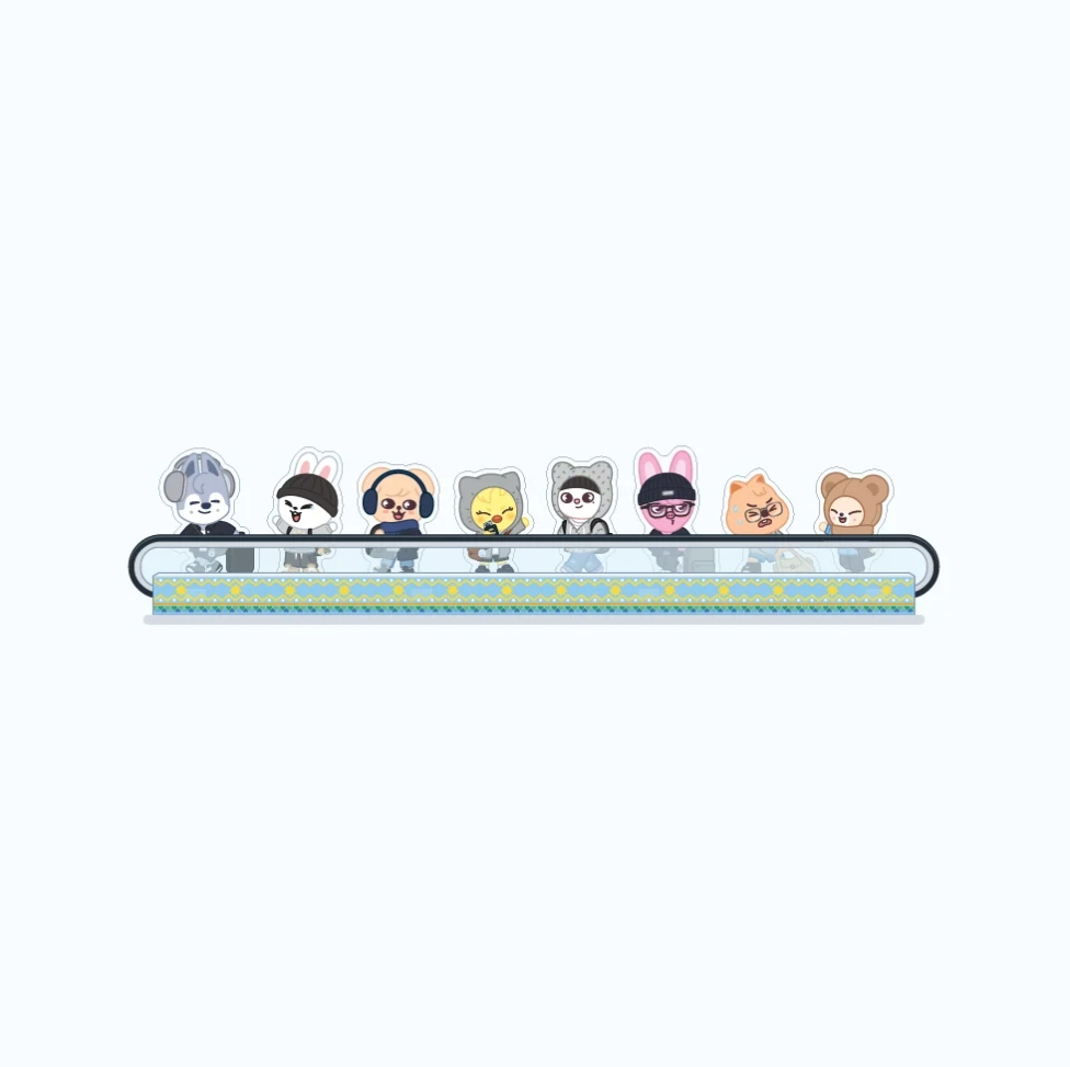 STRAY KIDS - SKZOO EVERYWHERE ALL AROUND THE WORLD GLOBAL POP UP OFFICIAL MD ACRYLIC STAND - COKODIVE