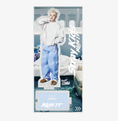 STRAY KIDS - RUN IT JAPAN WOURLD TOUR 2ND LINE UP OFFICIAL MD ACRYLIC STAND (BANG CHAN) - COKODIVE