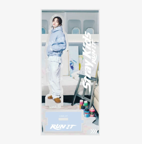 STRAY KIDS - RUN IT JAPAN WOURLD TOUR 2ND LINE UP OFFICIAL MD ACRYLIC STAND (HYUNJIN) - COKODIVE