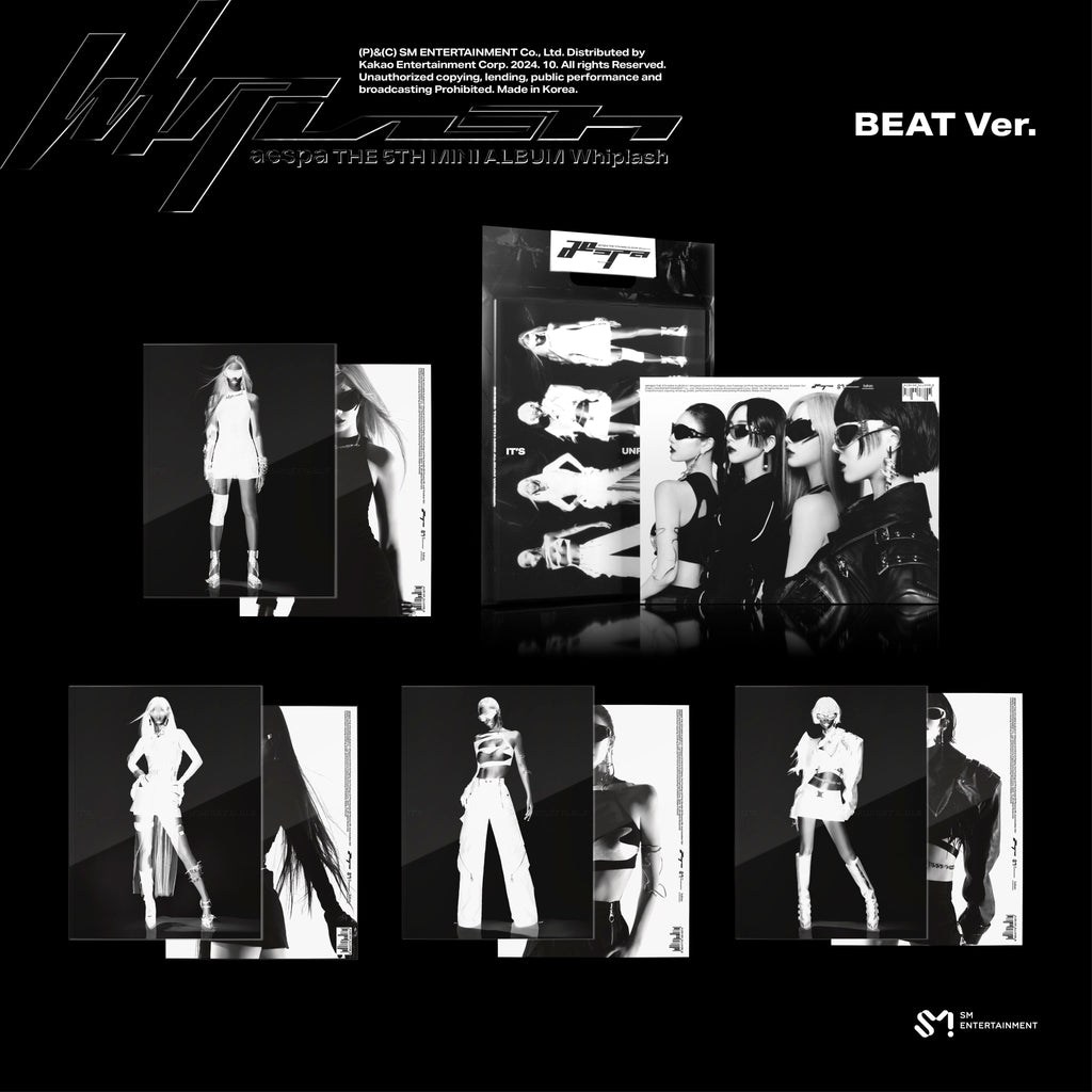 AESPA - WHIPLASH 5TH MINI ALBUM BEAT VER RANDOM | COKODIVE