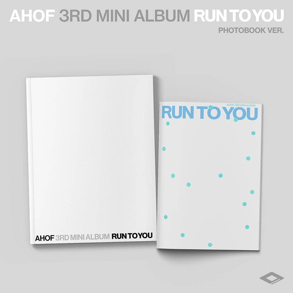 AHOF - RUN TO YOU 3RD MINI ALBUM PHOTOBOOK VER SET - COKODIVE