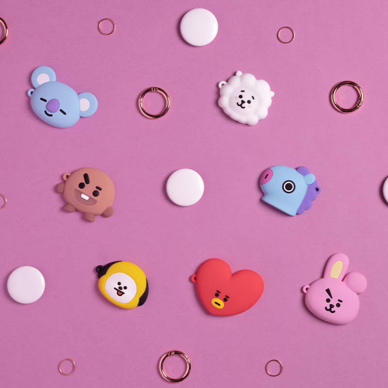 BT21 - AIRTAG CASE KEYRING - COKODIVE