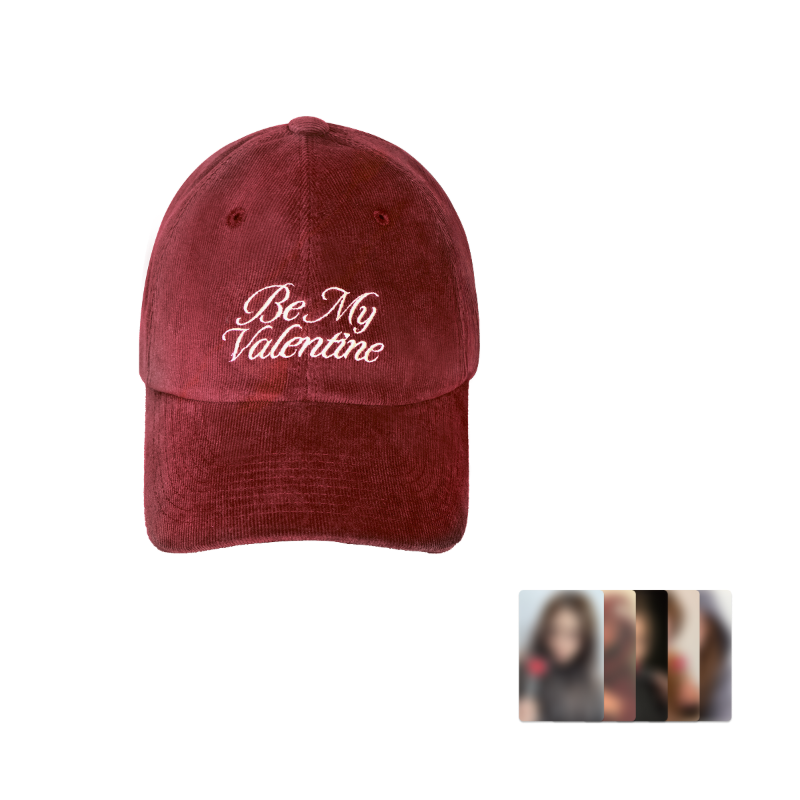 ALLDAY PROJECT - 2026 BE MY VALENTINE OFFICIAL MD BALL CAP SET