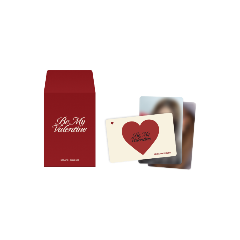 ALLDAY PROJECT - 2026 BE MY VALENTINE OFFICIAL MD SCRATCH CARD SET - COKODIVE