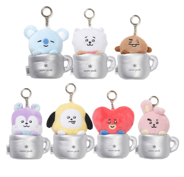 BT21 - SNOWPEAK OFFICIAL MD KEYRING - COKODIVE