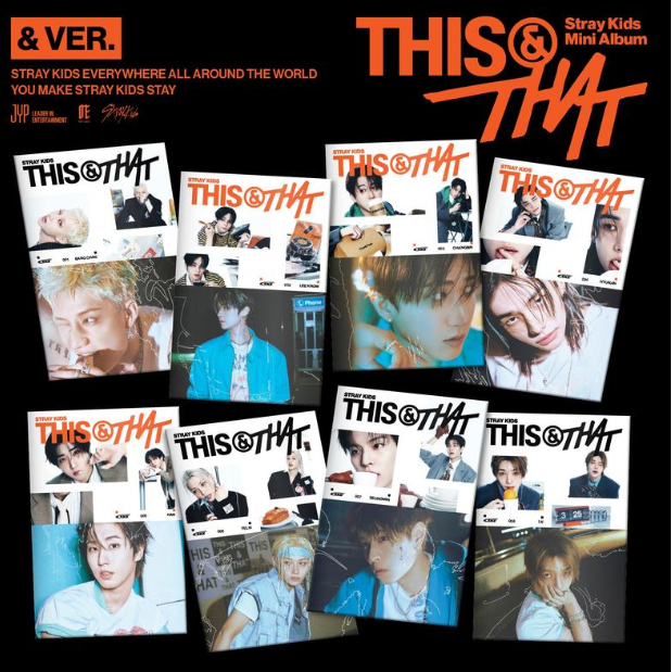 STRAY KIDS - THIS & THAT 10TH MINI ALBUM FANS GIFT & VER RANDOM