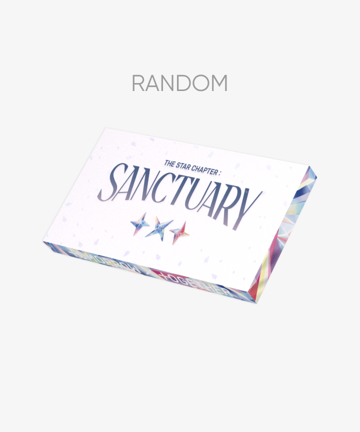 TXT - THE STAR CHAPTER : SANCTUARY 7TH MINI ALBUM WEVERSE GIFT ANGEL VER RANDOM - COKODIVE