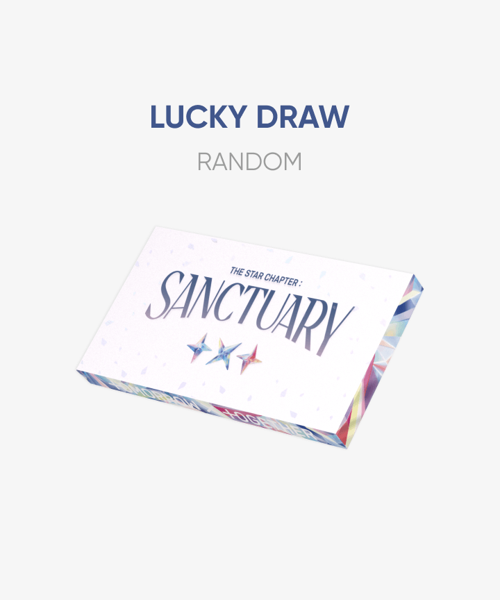 TXT - THE STAR CHAPTER : SANCTUARY 7TH MINI ALBUM WEVERSE LUCKY DRAW EVENT ANGEL VER RANDOM - COKODIVE