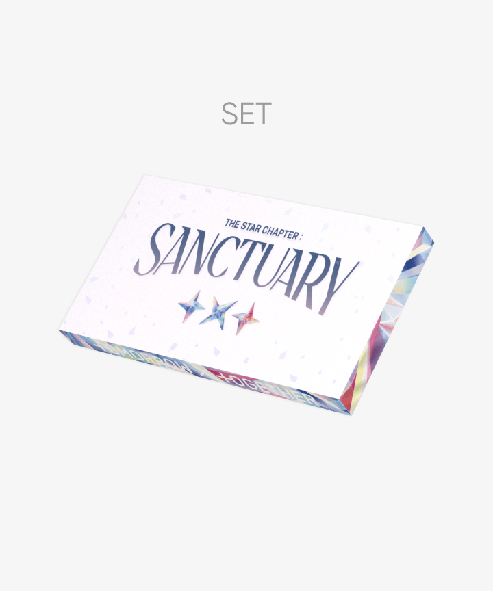 TXT - THE STAR CHAPTER : SANCTUARY 7TH MINI ALBUM WEVERSE GIFT ANGEL VER SET - COKODIVE