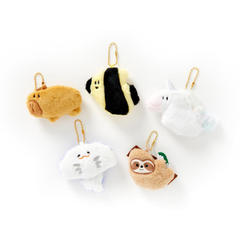 ANIMAL RANDOM KEYRING 1BOX 10EA - COKODIVE