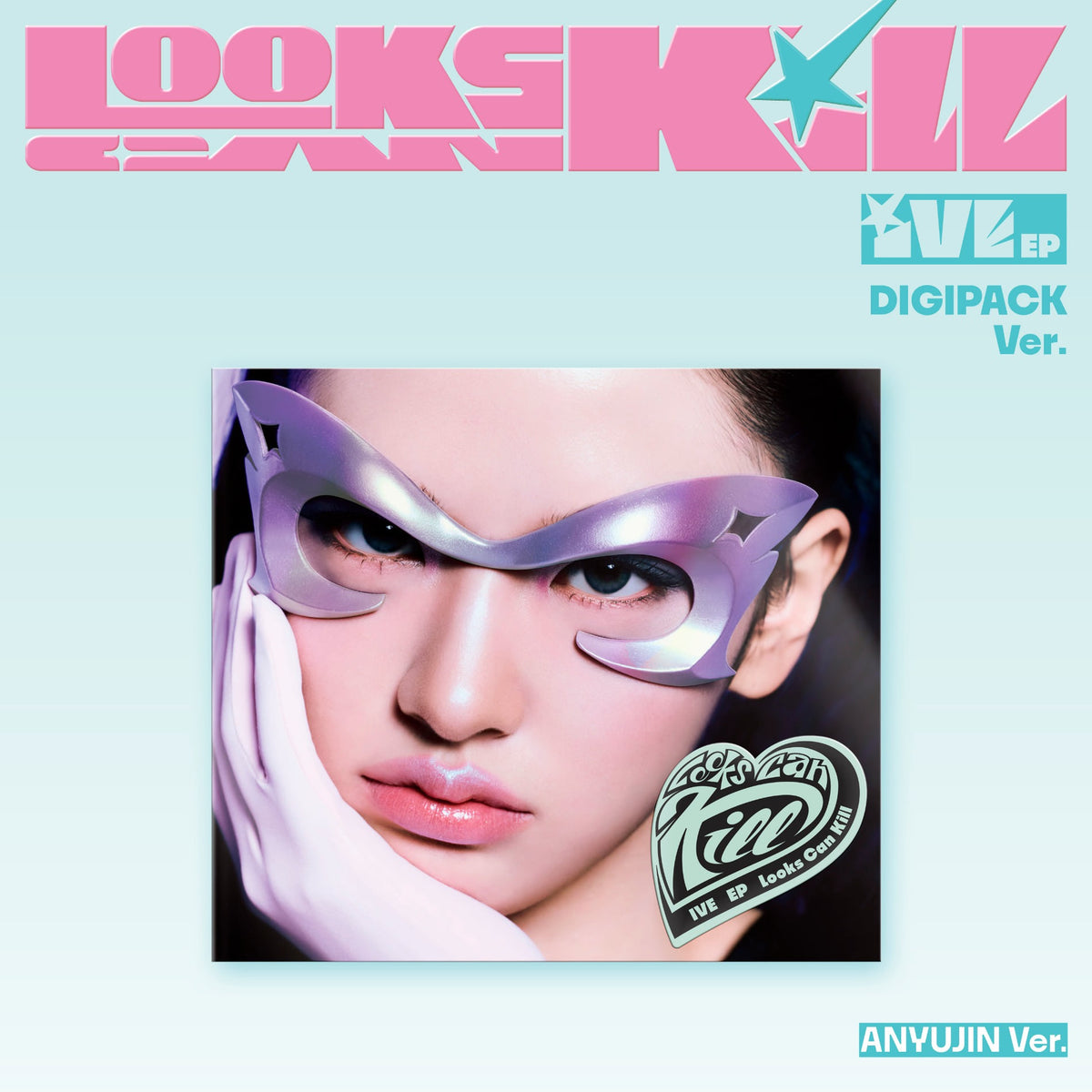 IVE - LOOKS CAN KILL EP ALBUM STARSHIP GIFT DIGIPACK VER (ANYUJIN VER)