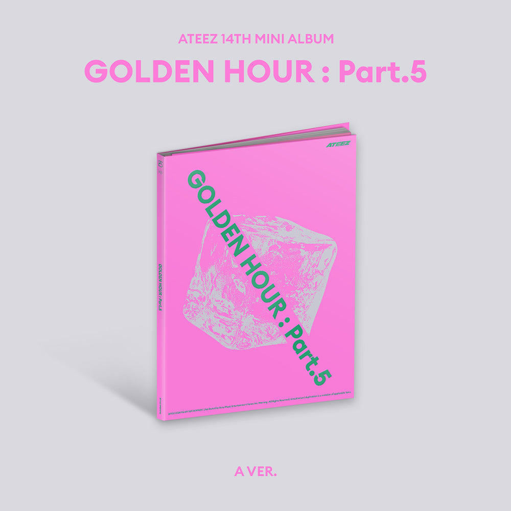ATEEZ - GOLDEN HOUR : PART.5 14TH MINI ALBUM APPLEMUSIC GIFT STANDARD A VER