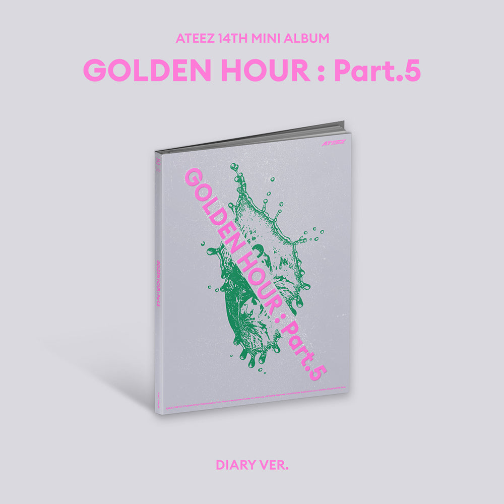ATEEZ - GOLDEN HOUR : PART.5 14TH MINI ALBUM STANDARD DIARY VER