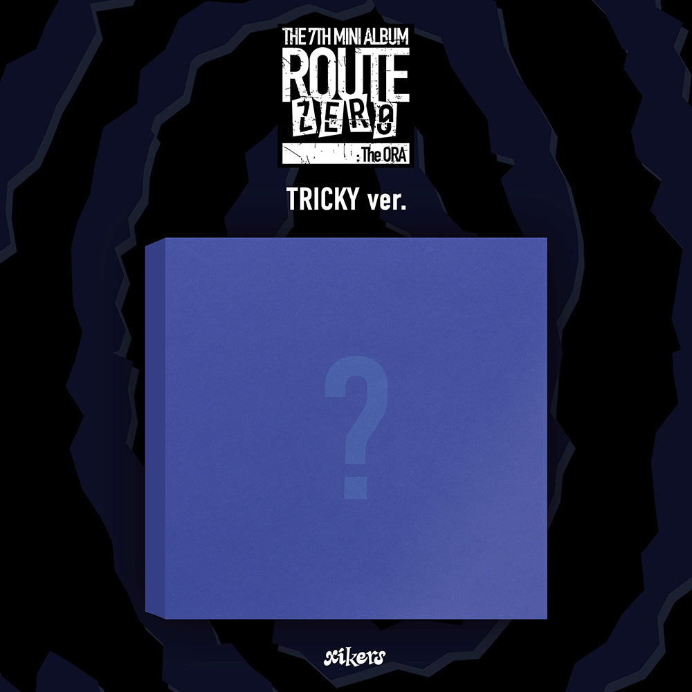 XIKERS - ROUTE ZERO : THE ORA 7TH MINI ALBUM STANDARD TRICKY VER - COKODIVE