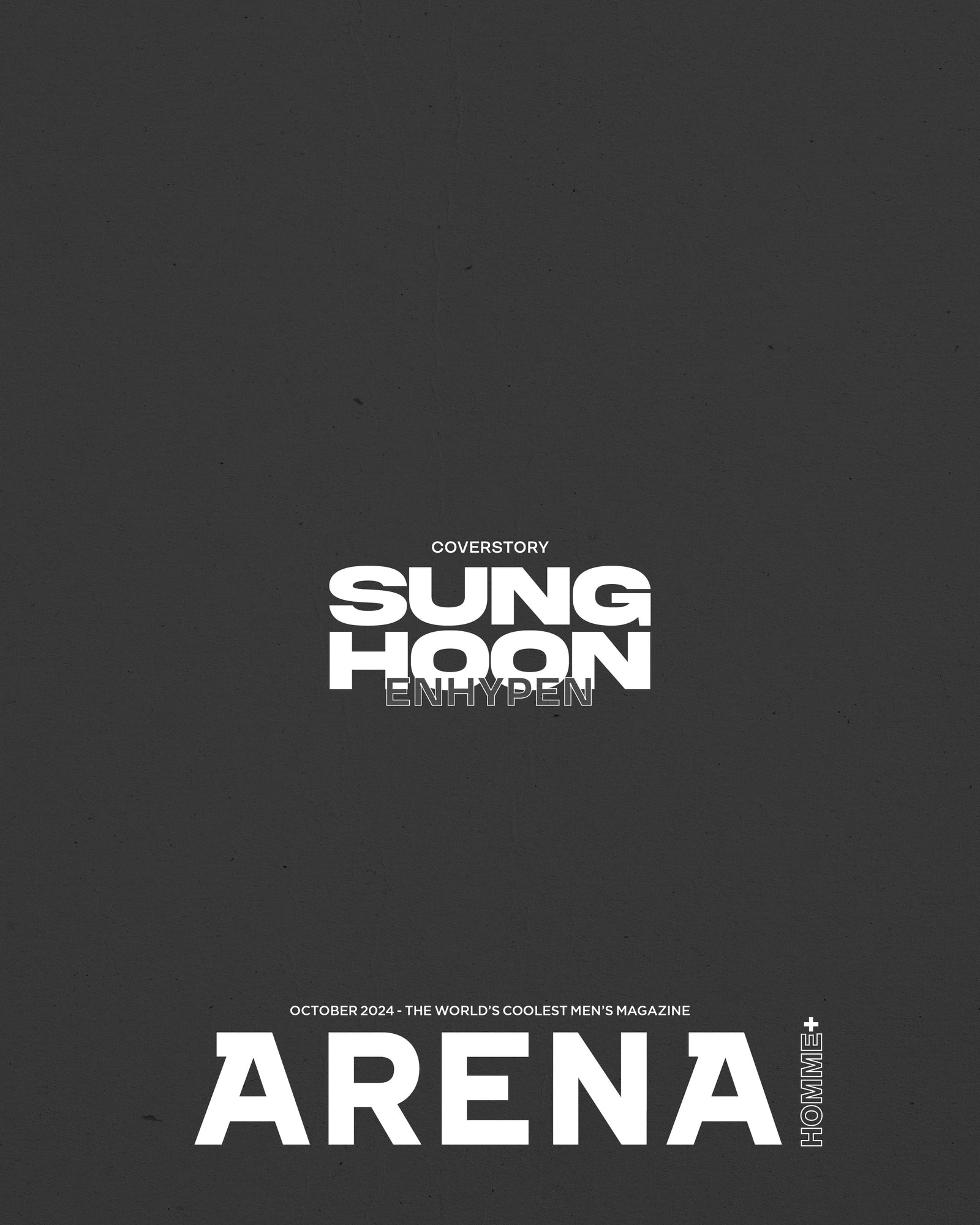 ENHYPEN - ARENA HOMME MAGAZINE 2024 OCTOBER ISSUE COVER F - COKODIVE