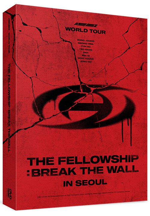 ATEEZ - THE FELLOWSHIP : BREAK THE WALL WORLD TOUR IN SEOUL DVD - COKODIVE