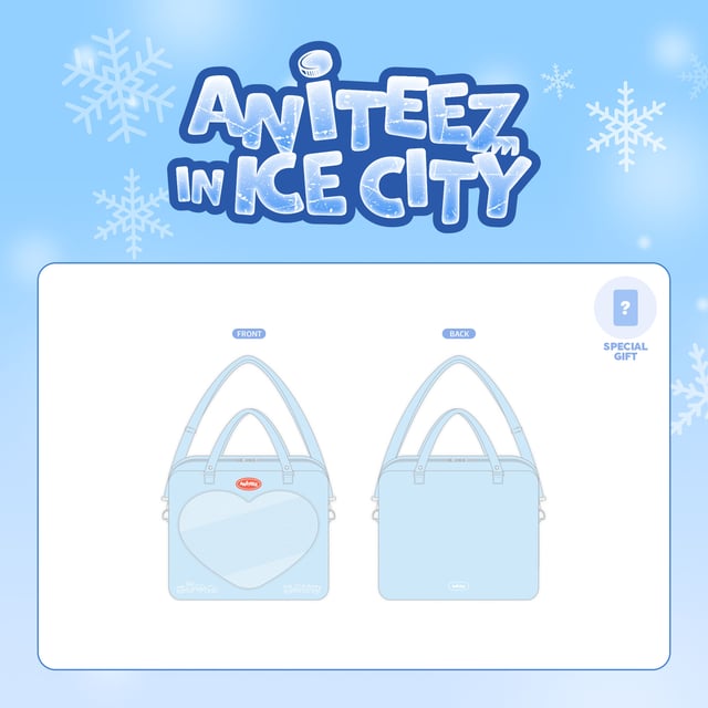 ATEEZ - ANITEEZ IN ICE CITY 2ND OFFICIAL MD ITA BAG - COKODIVE