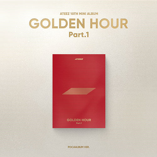ATEEZ - GOLDEN HOUR : PART.1 10TH MINI ALBUM TOKTOQ GIFT POCAALBUM - COKODIVE