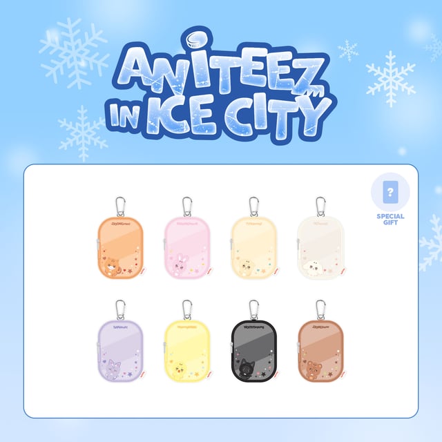 ATEEZ - ANITEEZ IN ICE CITY 2ND OFFICIAL MD PVC POUCH JP VER - COKODIVE